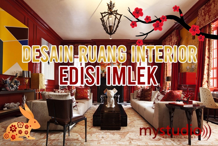 Rayakan Imlek dengan Desain Ruang Interior Studio Serba Merah dan Mewah Pilihan Kami